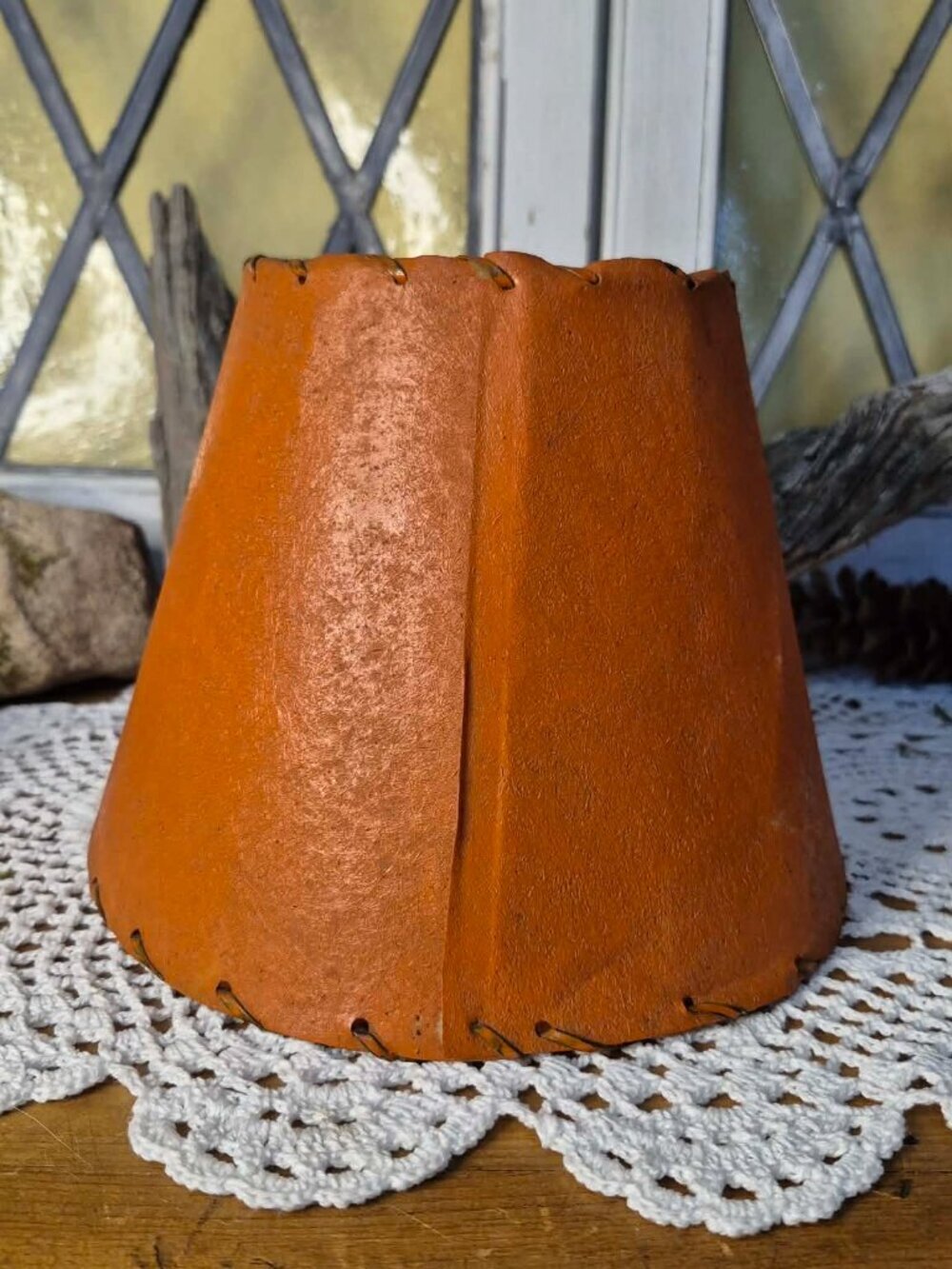 UNIQUE M Choquette Art Peice - MCM Vintage 15" Electric Lamp - Picture 11 of 16